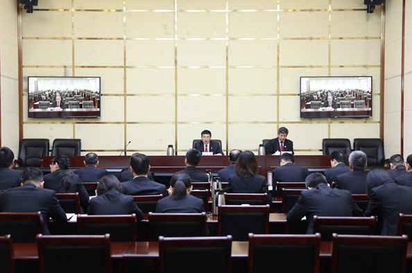 再鼓劲、再部署、再出发 ——湖南高院召开全省法院扫黑办主任(扩大)会议